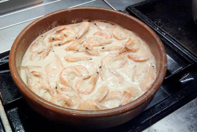 Langostinos whisky - Wikicocina