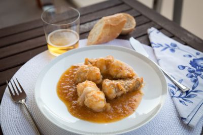 Rape a la americana -receta- wikicocina