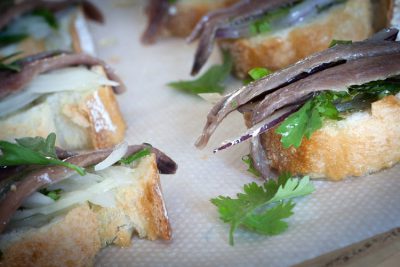 Anchoas -antxoas- marinadas